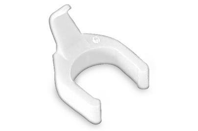 PatchSee cable clip color white, set= 50 clips