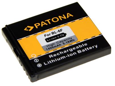 PATONA Aku Nokia BL-6F 1400mAh 3,7V Li-Ion