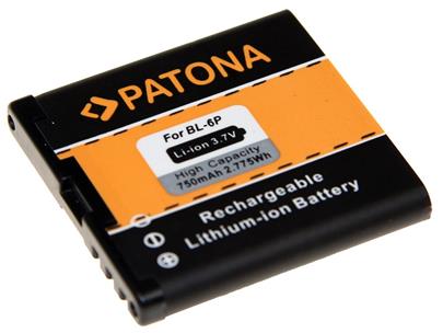 PATONA Aku Nokia BL-6P 750mAh 3,7V Li-Ion