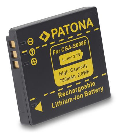 PATONA Aku Panasonic S008E 1000mAh