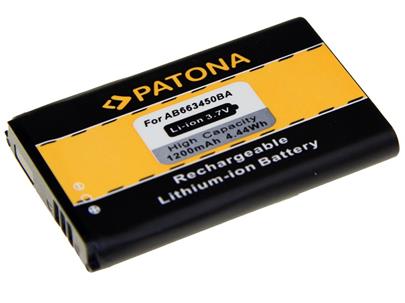 PATONA Aku Samsung AB663450BA 1200mAh 3,7V Li-Ion