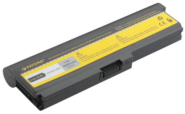 PATONA Aku TOSHIBA SATELLITE M300, M305 6600mAh 10,8V