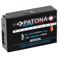 PATONA baterie pro foto Canon LP-E17 1050mAh Li-Ion Platinum Dekodovaná