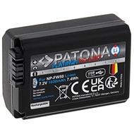 PATONA baterie pro foto Sony NP-FW50 1030mAh Li-Ion Platinum USB-C nabíjení