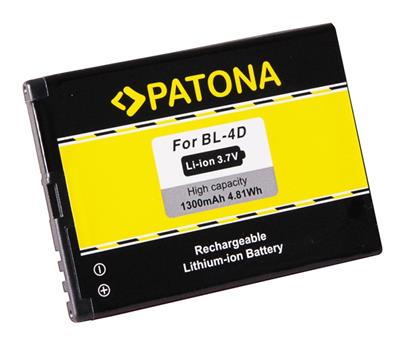 PATONA baterie pro mobil Nokia BL-4D 1300mAh 3,7V Li-Ion