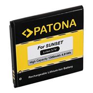 PATONA baterie pro mobilní telefon Wiko Sunset 1300mAh 3,7V Li-lon