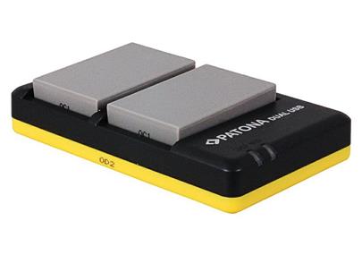 PATONA nabíječka Foto Dual Quick Olympus BLS5 + 2x baterie 1100mAh USB