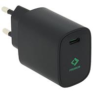 PATONA nabíječka/ USB-C/ vstup /100-240V/ výstup 5V/3.0A, 9V/2.22A, 12V/1.67A/ 20W Power delivery/ černá