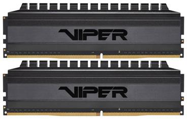 PATRIOT Viper 4 Blackout Series 16GB DDR4 4000 MHz / DIMM / CL19 / Heat shield / KIT 2x 8GB