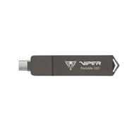 PATRIOT Viper Portable PVP30 SSD 1TB Type A+C /  USB 3.2 Gen 2 / hliníkové tělo / šedá