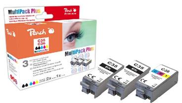 PEACH kompatibilní cartridge Canon PGI-35/CLI-36 MultiPack Plus, 2x8.5ml, 2x11ml