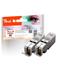 PEACH kompatibilní cartridge Canon PGI-550XL TwinPack, 2x black, 2x23ml