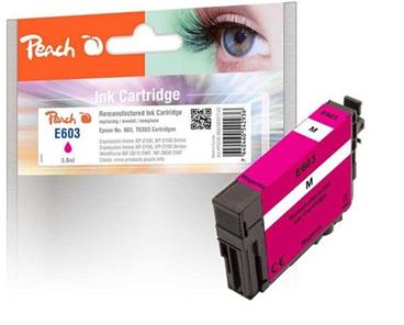 PEACH kompatibilní cartridge Epson No 603, magenta, 3,8 ml