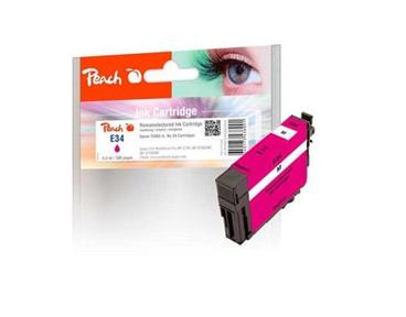 PEACH kompatibilní cartridge Epson T3463, No 34, Magenta, 4,9 ml