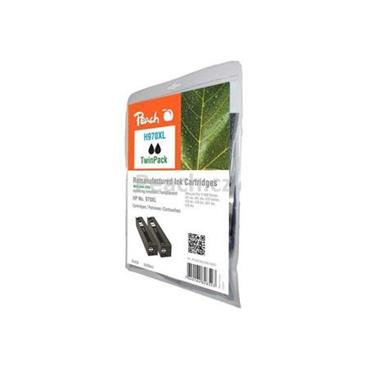 PEACH kompatibilní cartridge HP CN625AE, No970XL TwinPack, black