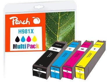 PEACH kompatibilní cartridge HP No. 981X, Multi-Pack 1x bk,c,m,y
