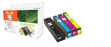 PEACH kompatibilní cartridge HP OJ X451, 970XL/971XL, MultiPack, REM,PI300-5225, bk, c, m, y, 1x250/3x110ml,