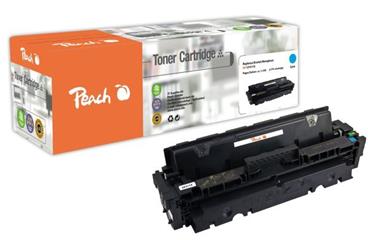 PEACH kompatibilní toner HP 410X, azurová, CF411X