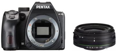 Pentax K-70 Black + DAL 18-50 mm DC WR RE