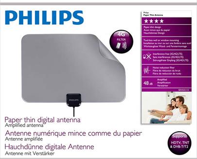 Philips pokojová TV anténa SDV5231 - HDTV/UHF