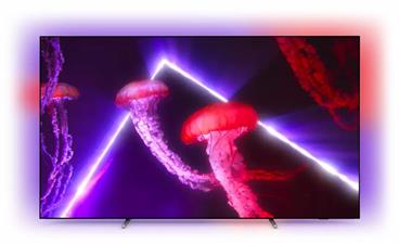 PHILIPS SMART OLED TV 77"/ 77OLED807/ 4K Ultra HD 3840x2160/ DVB-T2/S2/C/ H.265/HEVC/ 4xHDMI/ 3xUSB/ Wi-Fi/ LAN/ BT/ G