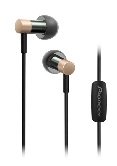 Pioneer SE-CH3T-G prémiová Hi-Res Audio sluchátka do uší - zlatá