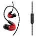 Pioneer SE-CH5T-R Hi-Res Audio sluchátka do uší - červená