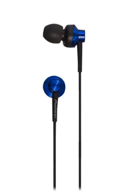 PIONEER SE-CL522-L sluchátka do uší / modré / 10Hz-20kHz, 100mW, 104dB, hmotnost 2,5g, měnič 9,4 mm, kabel 1,2 m