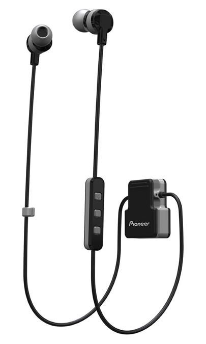 Pioneer SE-CL5BT- H bezdrátová sportovní sluchátka do uší ClipWear Active - šedá