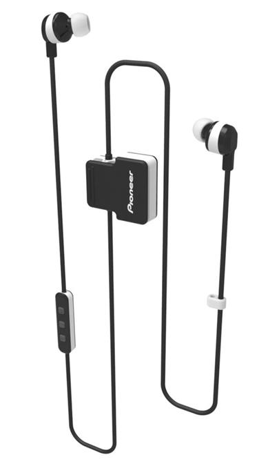 Pioneer SE-CL5BT- W bezdrátová sportovní sluchátka do uší ClipWear Active - bílá