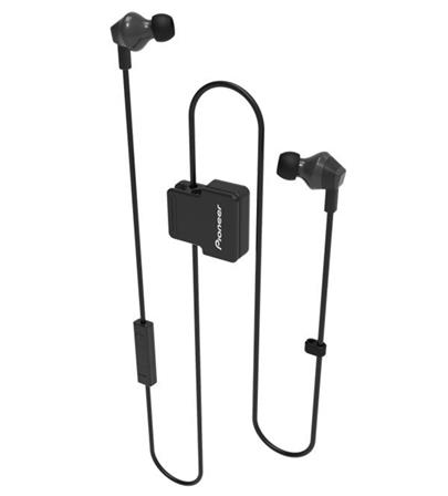 Pioneer SE-CL6BT-B bezdrátová sportovní sluchátka do uší ClipWear Active - černá