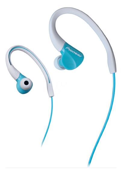 Pioneer SE-E3-GR sportovní sluchátka do uší - tyrkysová