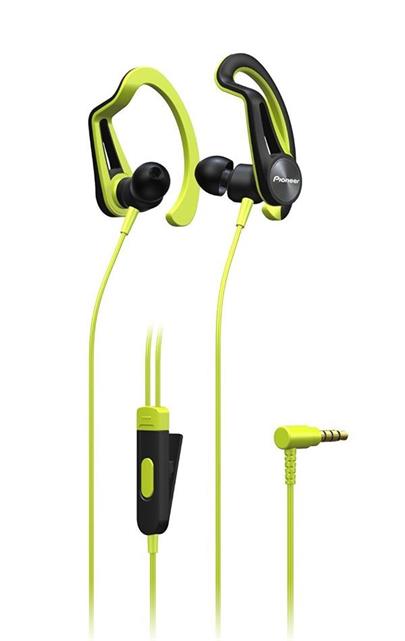 Pioneer SE-E5T-Y sportovní sluchátka do uší - žlutá