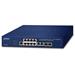 Planet GS-4210-8P2C PoE switch L2/L4, 10x 1000Base-T, 2x SFP, 8x PoE+, Web/SNMP/Telnet/Console, extend 10Mb/s, 802.3at-1