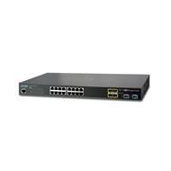 PLANET GS-5220-16T4S2X Switch 16x 10/100/1000T + 4x 100/1000X SFP + 2x 10G SFP+