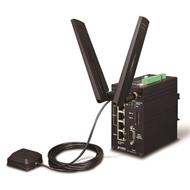 Planet ICG-2420G-LTE IoT/M2M průmyslová brána, 1x WAN+3x LAN, 3x COM, I/O, VPN, GPS, DIN,IP40, -20 až 75C