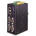 Planet ICS-2400T, konvertor RS-232/422/485 na IP, 4x COM, 2x 100Base-T, ESD+EFT 6kV