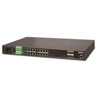 Planet IGS-5225-16T4S, 16x 1000Base-T, 4x SFP(DDM), L3, WEB/SNMPv3, IGMPv3, -40 až 75°C,AC+DC, IP30