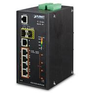 PLANET IGS-5225-4UP1T2S Průmyslový PoE Switch 4x 10/100/1000T Ultra PoE, 1x 10/100/1000T, 2x 100/1000X SFP, -40~+75°C