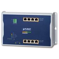 Planet WGS-4215-8HP2S nástěnný L2/L4 PoE switch, 8x1Gb+2xSFP,extend mód 10Mb, PoE802.3bt 360W, -40~75°C,48-56VDC,fanless