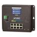 Planet WGS-5225-8T2SV nástěnný switch 8x TP,2x SFP, Web+LCD, L3, ONVIF, -40~75°C, fanless
