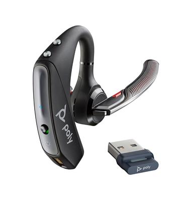 PLANTRONICS Bluetooth Headset Voyager 5200 UC, BT700 USB adaptér