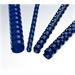 Plastové hřbety Eurosupplies 14 modré, 100 ks balení