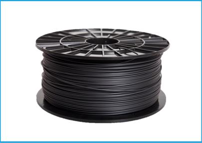 Plasty Mladeč tisková struna/filament 1,75 ABS černá, 1 kg