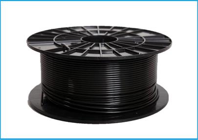 Plasty Mladeč tisková struna/filament 1,75 ABS-T černá, 1 kg