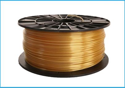 Plasty Mladeč tisková struna/filament 1,75 ABS-T zlatá, 1 kg