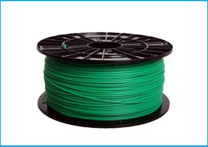 Plasty Mladeč tisková struna/filament 1,75 ABS zelená, 1 kg