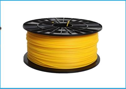 Plasty Mladeč tisková struna/filament 1,75 ABS žlutá, 1 kg