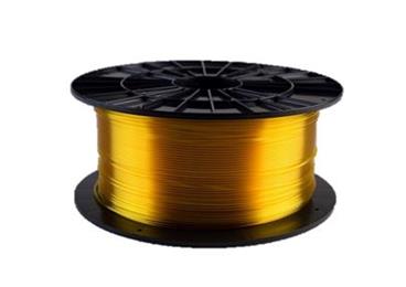 Plasty Mladeč tisková struna/filament 1,75 PETG transparentní žlutá, 1 kg