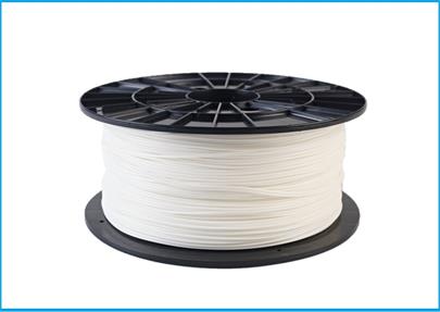 Plasty Mladeč tisková struna/filament 1,75 PLA bílá, 1 kg